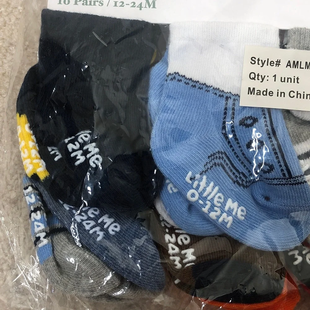 Baby Boy’s Little Me Infant Sock Pack